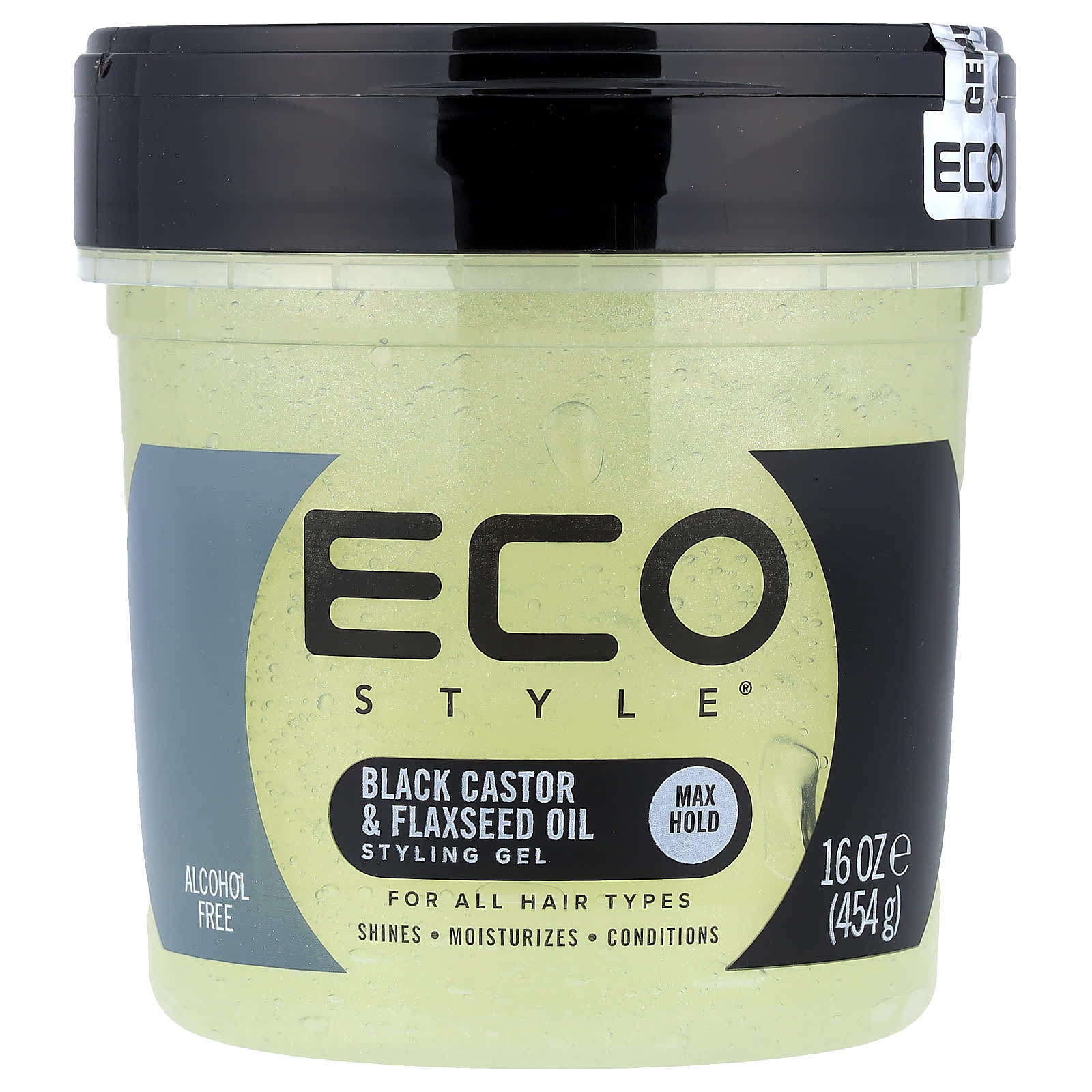 Eco Style Black Castor & Flaxseed oil 227g